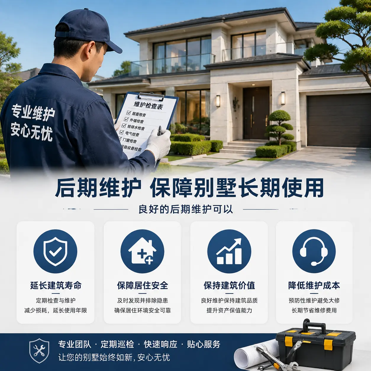 别墅建造公司推荐： 龙里 施工质量的关键要素
