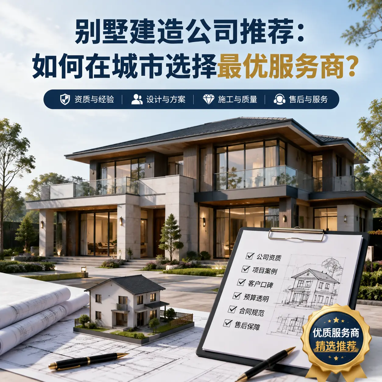 别墅建造公司推荐：如何在 龙里 选择最优服务商？