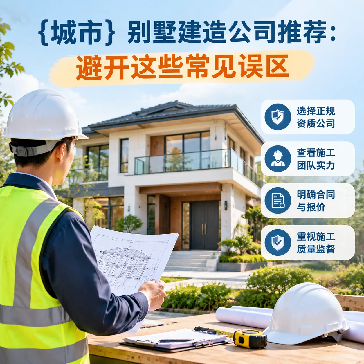 龙里 别墅建造公司推荐:避开这些常见误区