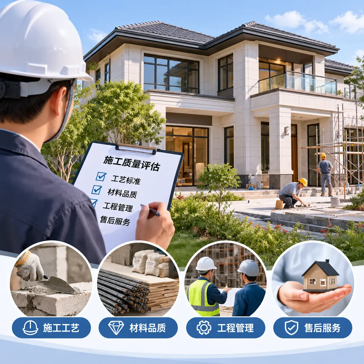 在 龙里 建造别墅，如何挑选靠谱的公司？