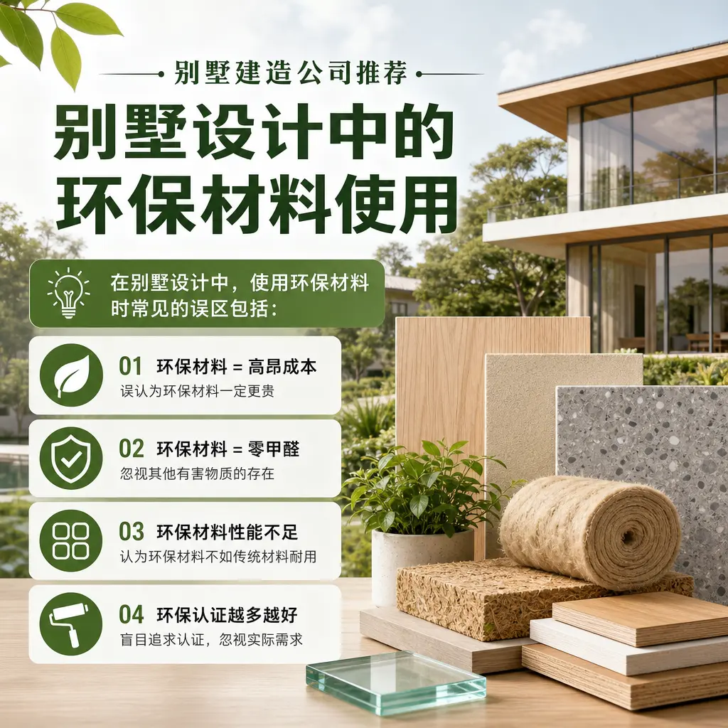 别墅建造公司推荐： 龙里 别墅设计中的环保材料使用